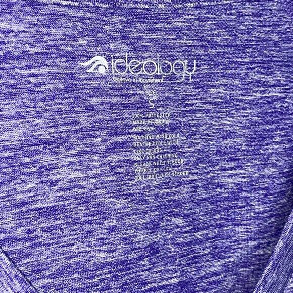 Ideology Rapidry Heathered Performance T-shirt purple, Small - Picture 10 of 11